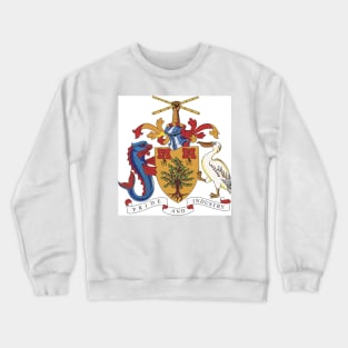 Barbados Coat of Arms Crewneck Sweatshirt